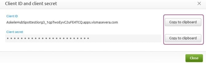 Create api credentials 6